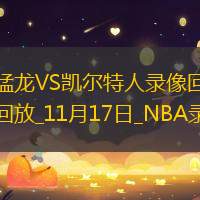 2024年11月17日NBA常规赛猛龙vs凯尔特人