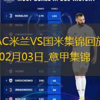 02月03日意甲第23轮AC米兰vs国际米兰进球视频