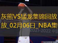 02月06日NBA常规赛 灰熊 - 猛龙 精彩镜头