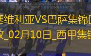 02月10日西甲第23轮塞维利亚vs巴塞罗那进球视频