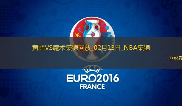 02月13日NBA常规赛 黄蜂 - 魔术 精彩镜头