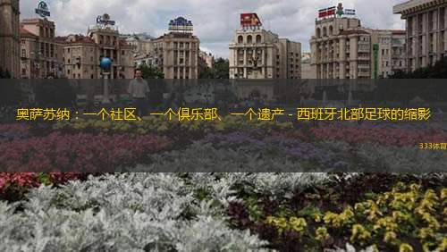 奥萨苏纳：一个社区、一个俱乐部、一个遗产 - 西班牙北部足球的缩影