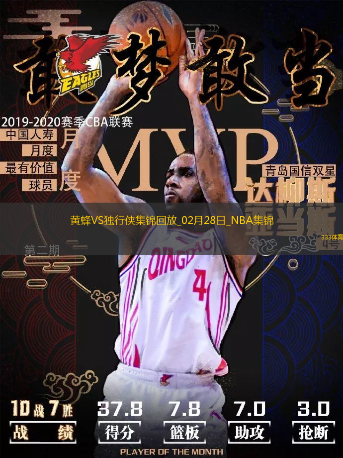 02月28日NBA常规赛 黄蜂 - 独行侠 精彩镜头