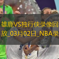 2025年3月2日NBA常规赛雄鹿vs独行侠