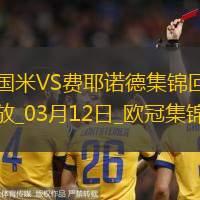03月12日欧冠1/8决赛次回合国际米兰vs费耶诺德进球视频