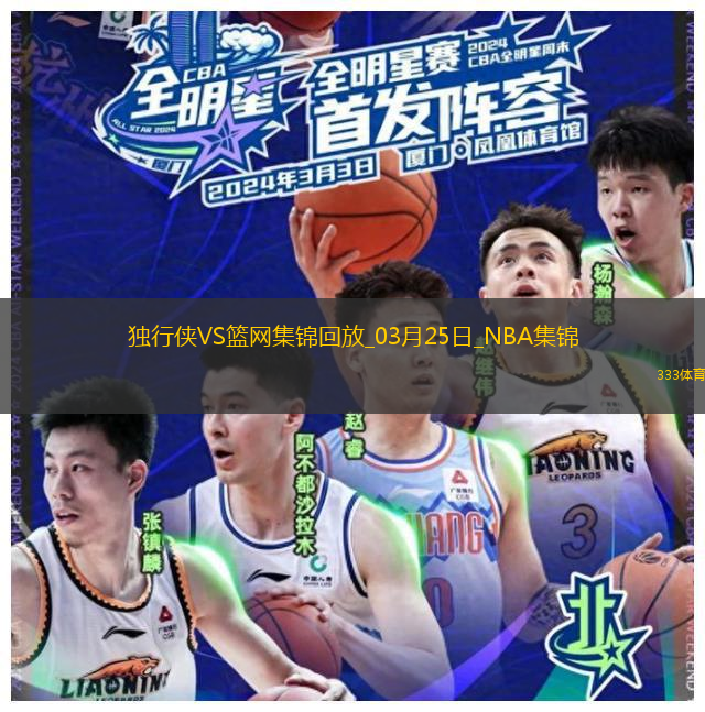 03月25日NBA常规赛 独行侠 - 篮网 精彩镜头