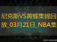 03月21日NBA常规赛 尼克斯 - 黄蜂 精彩镜头