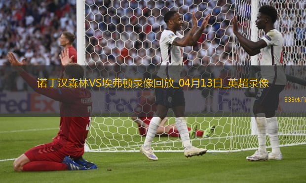 英超第32轮埃弗顿1-0诺丁汉森林