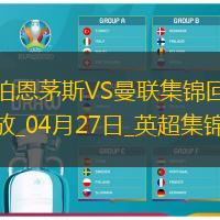 英超第34轮伯恩茅斯vs曼联进球视频