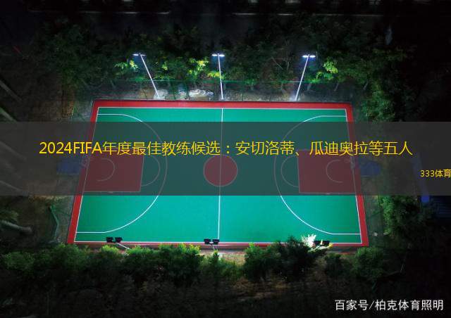 2024FIFA年度最佳教练候选：安切洛蒂、瓜迪奥拉等五人