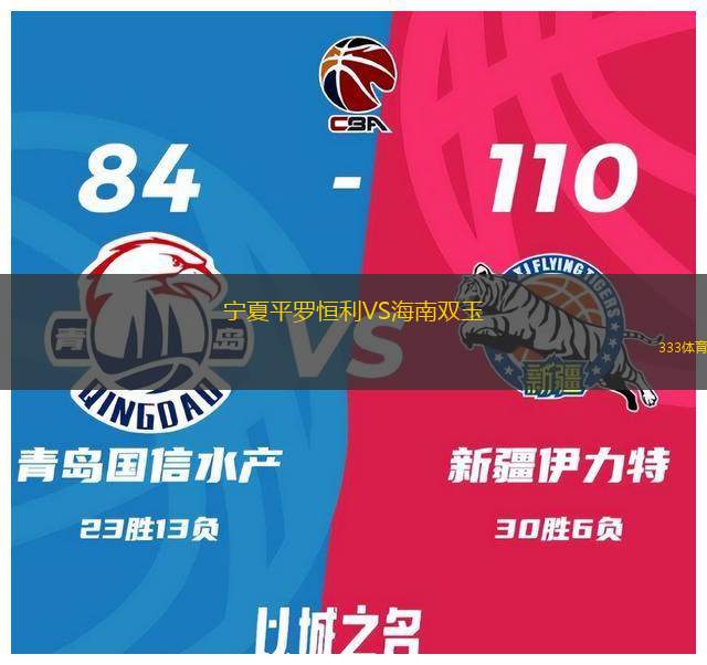 宁夏平罗恒利VS海南双玉