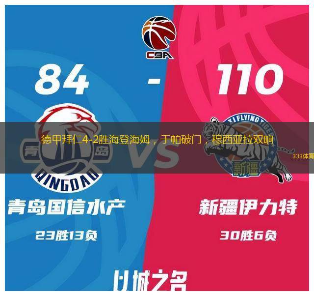 德甲拜仁4-2胜海登海姆，于帕破门，穆西亚拉双响
