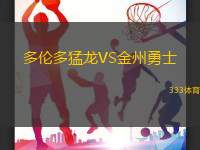 多伦多猛龙VS金州勇士