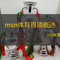 msn体育直播概述