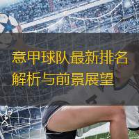 意甲球队最新排名解析与前景展望