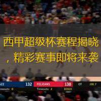 西甲超级杯赛程揭晓，精彩赛事即将来袭